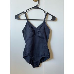 Premiere Collection pinch-front camisole leotard